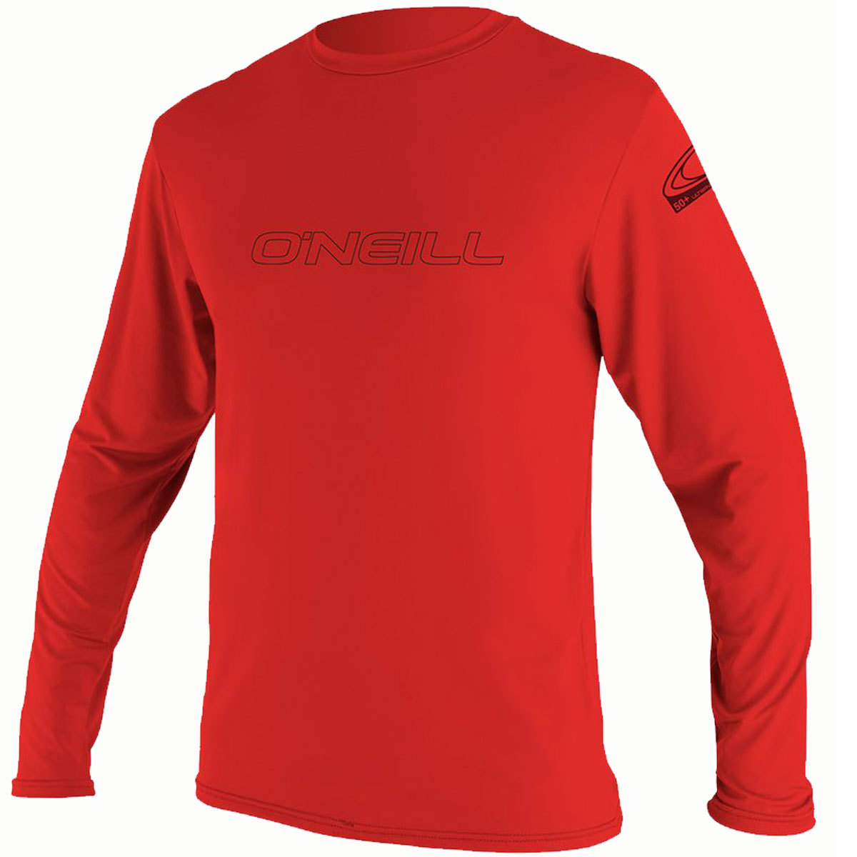 O'Neill Men's Basic Skin Long Sleeve Rash Tee XX-Large Red product image