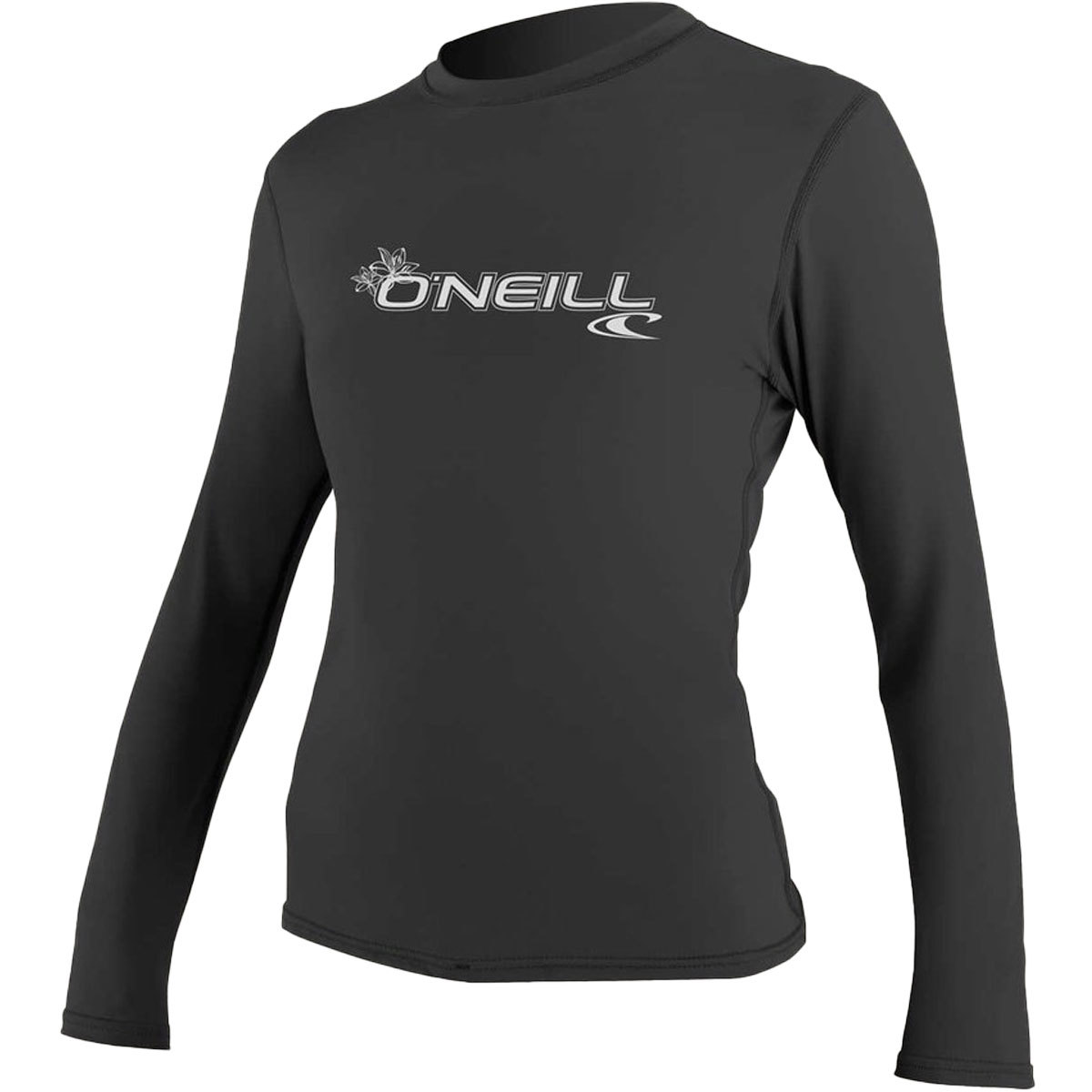 O'Neill Women's UPF 50+ Basic Skin Long Sleeve Rash Tee X-Small Black product image