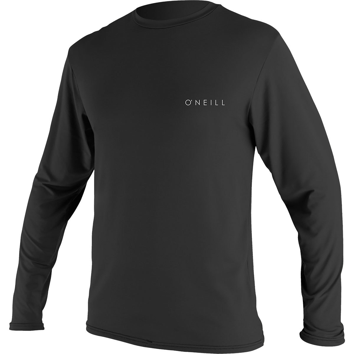 O'Neill Men's Basic UPF 30+ Skin Long Sleeve Sun Shirt Small BLACK product image