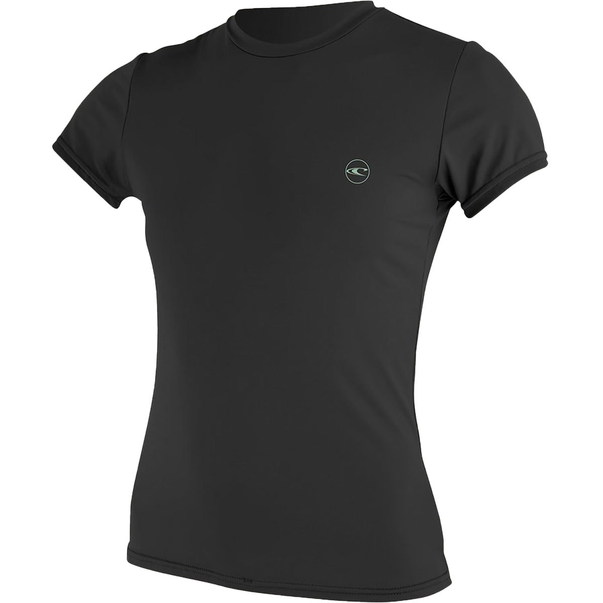 O'Neill Women's Basic Skin 30+ Short Sleeve Sun Shirt Large Black product image