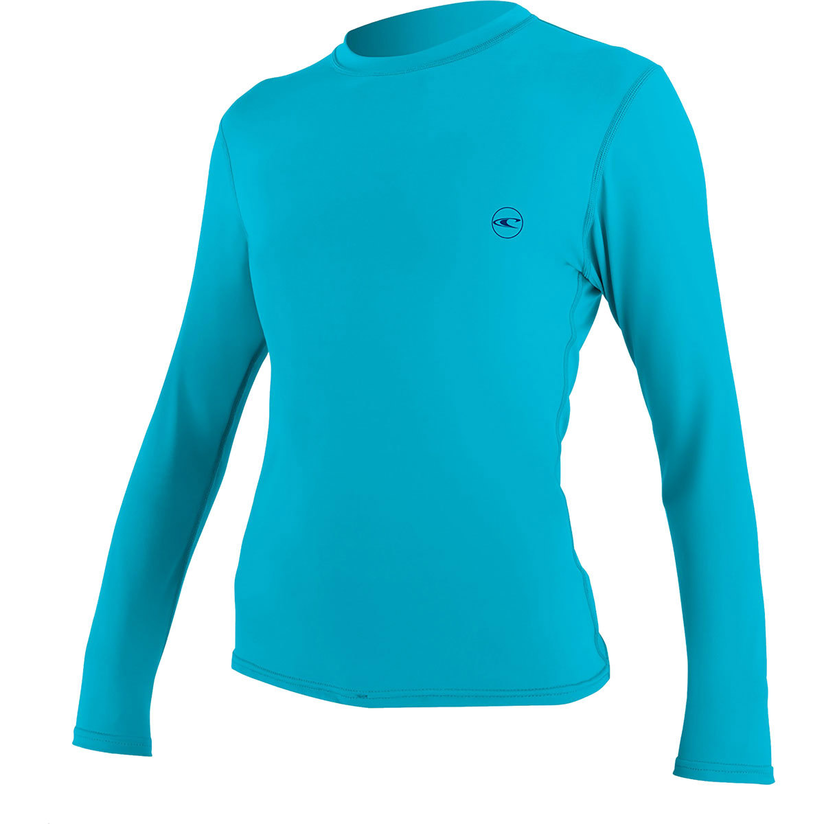 O'Neill Women's Basic Skin 30+ Long Sleeve Sun Shirt Small Turquoise product image