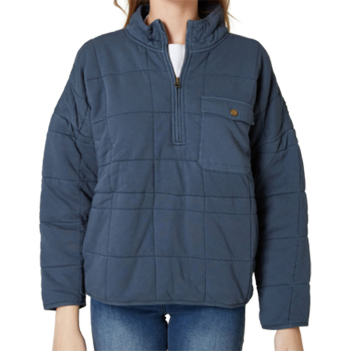 O'Neill Mable Pullover Jacket for Women Large Slate product image