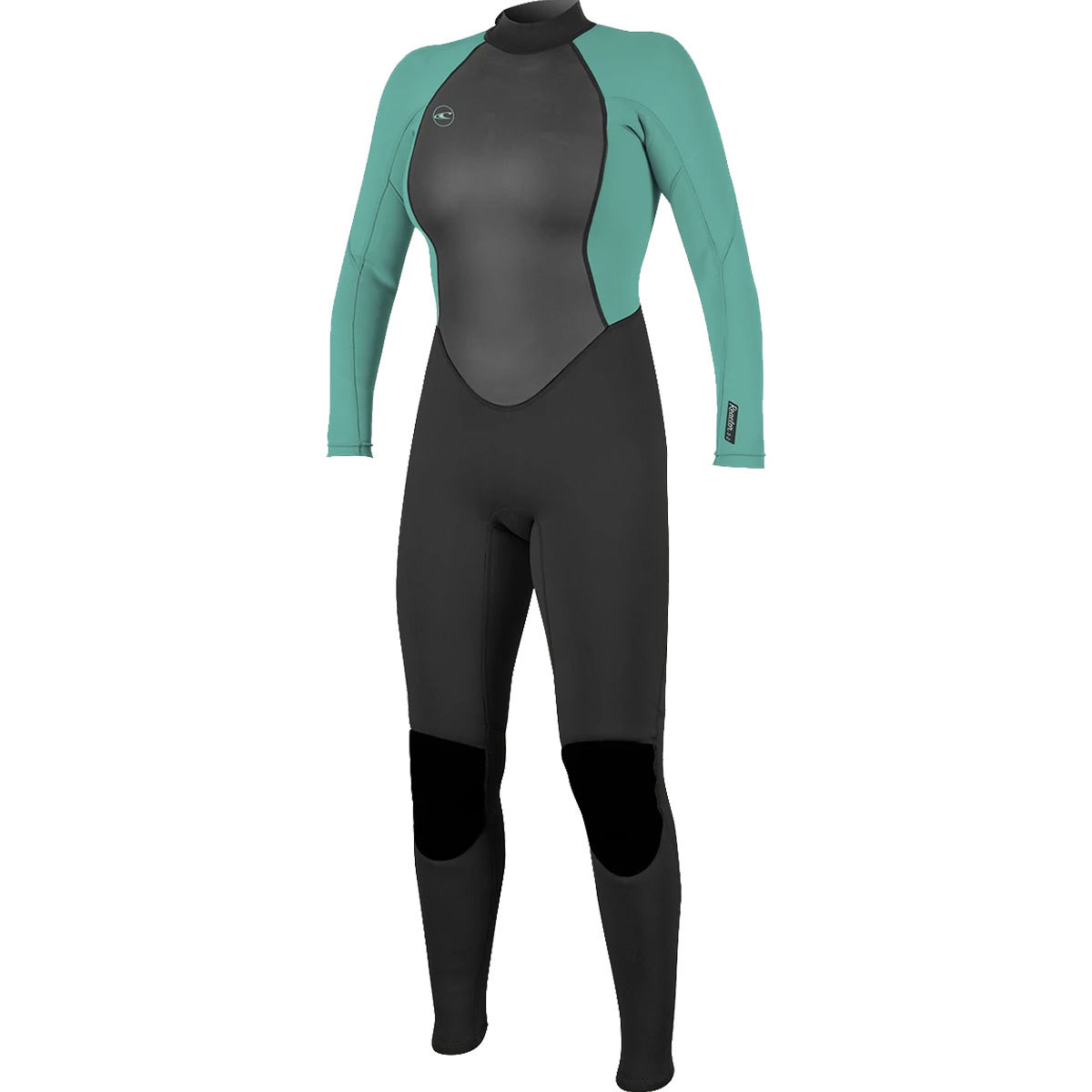 O'Neill Reactor 2 Women's 3/2mm Back Zip Wetsuit 4 Black/Light Aqua product image