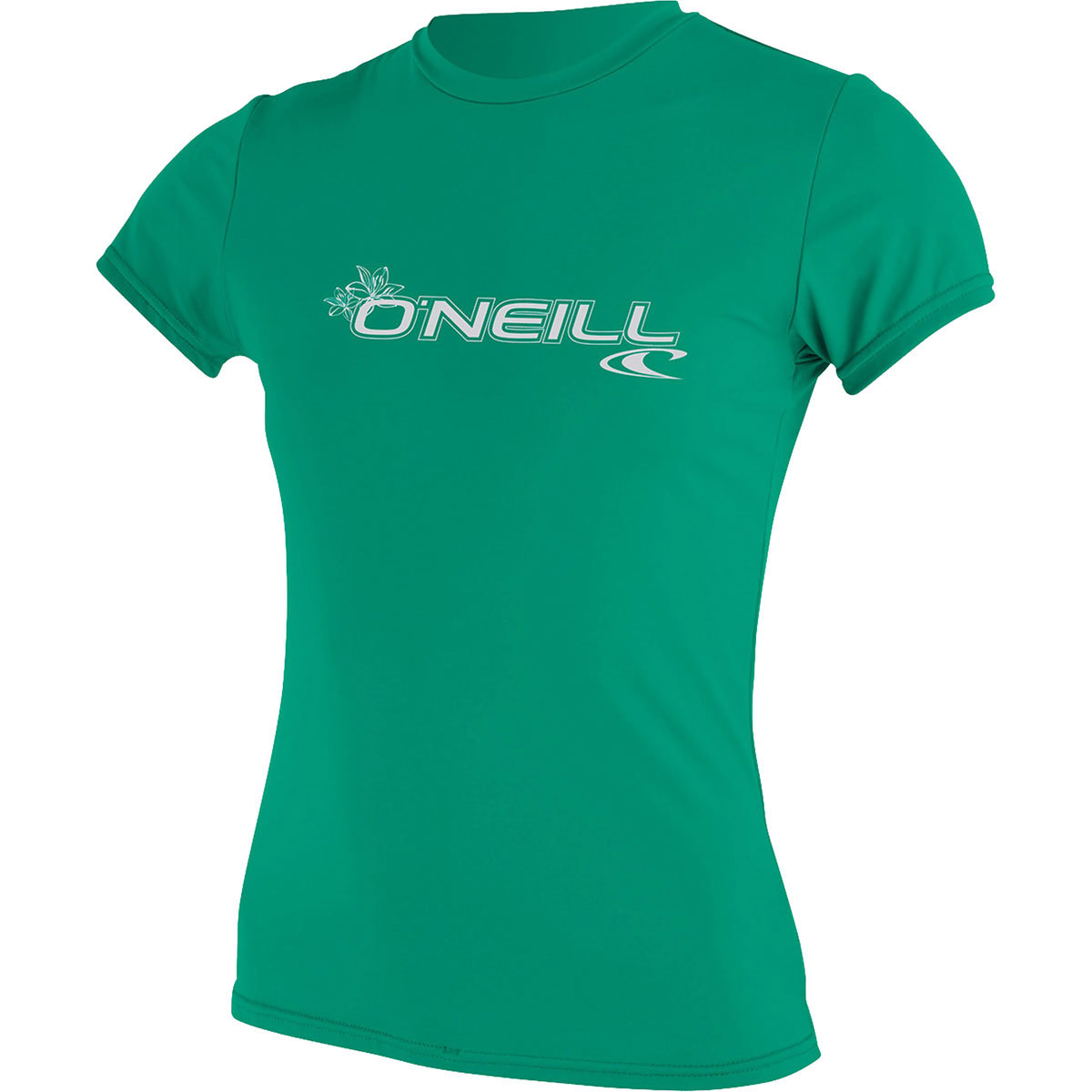 O'Neill Women's Basic Skin Short Sleeve Rash Tee Large Seaglass product image