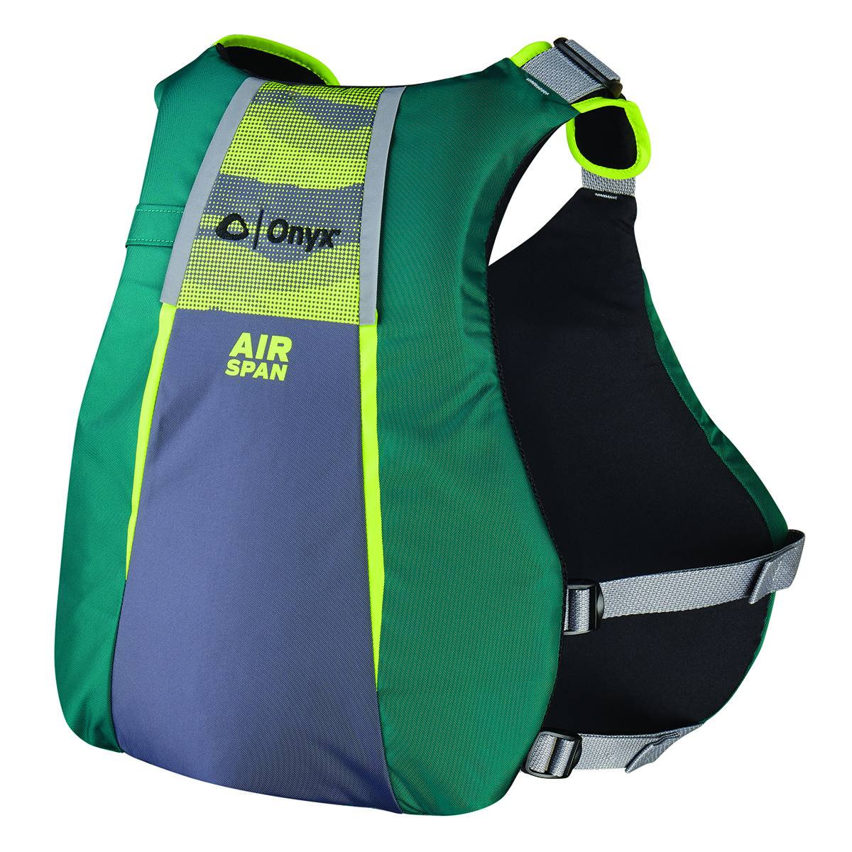 Photos - Life Jacket ONYX Airspan Angler  X-Large/XX-Large Green 