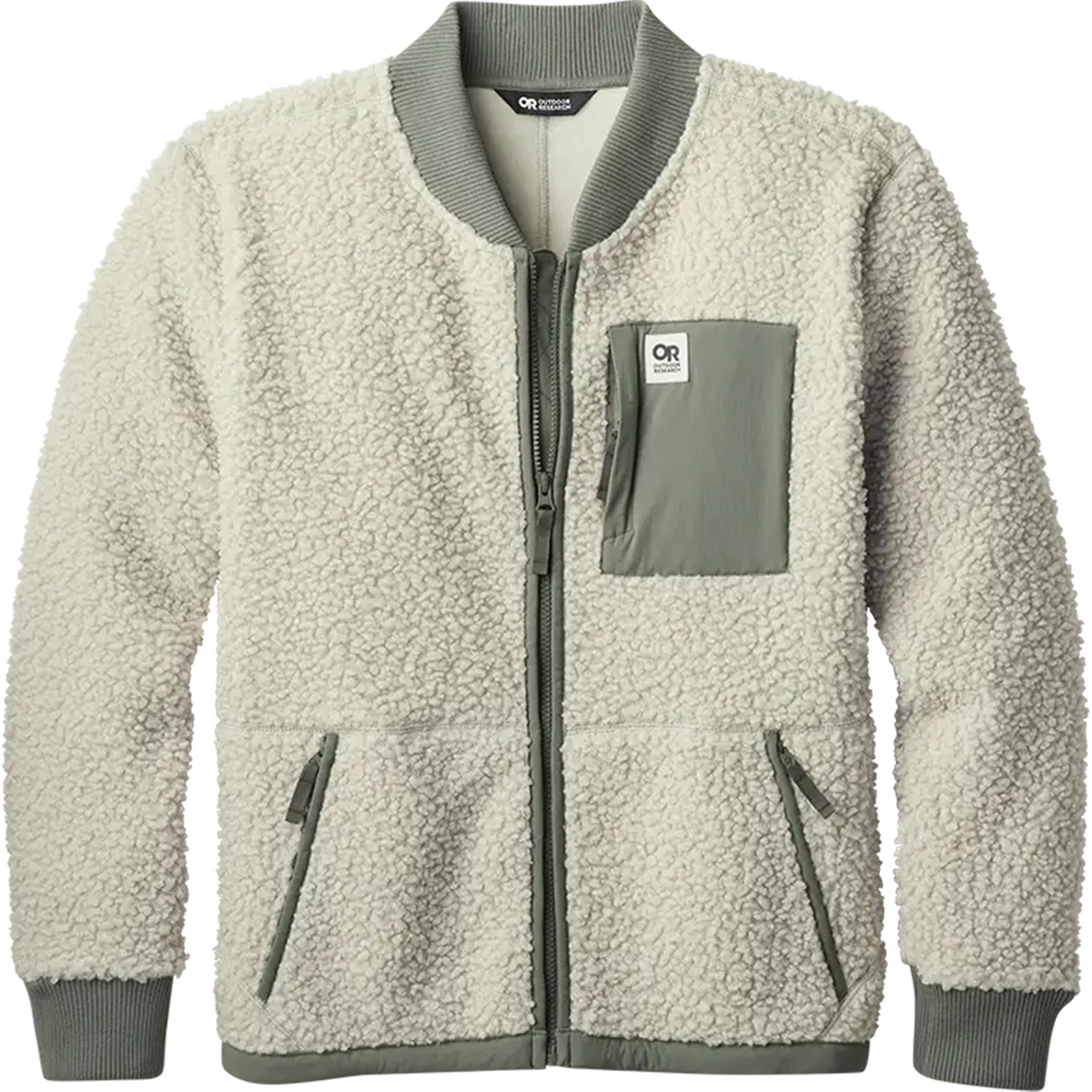 Outdoor Research Juneau Sherpa Fleece Jacket for Women Small Fog product image