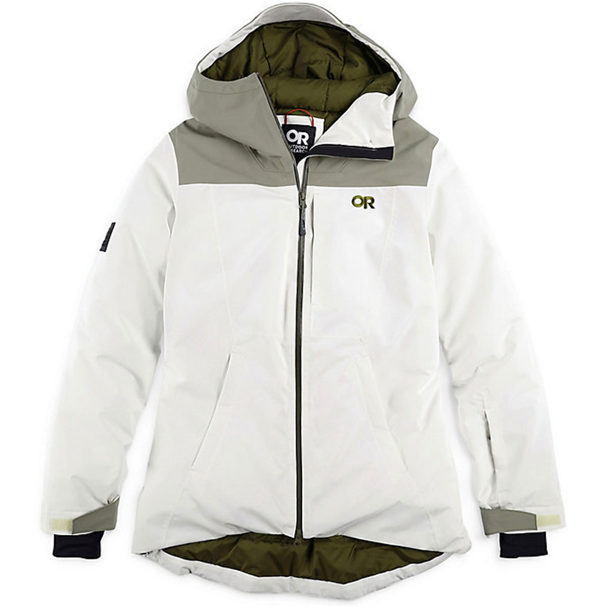 Outdoor Research Snowcrew Jacket for Women Small Snow/Flint product image