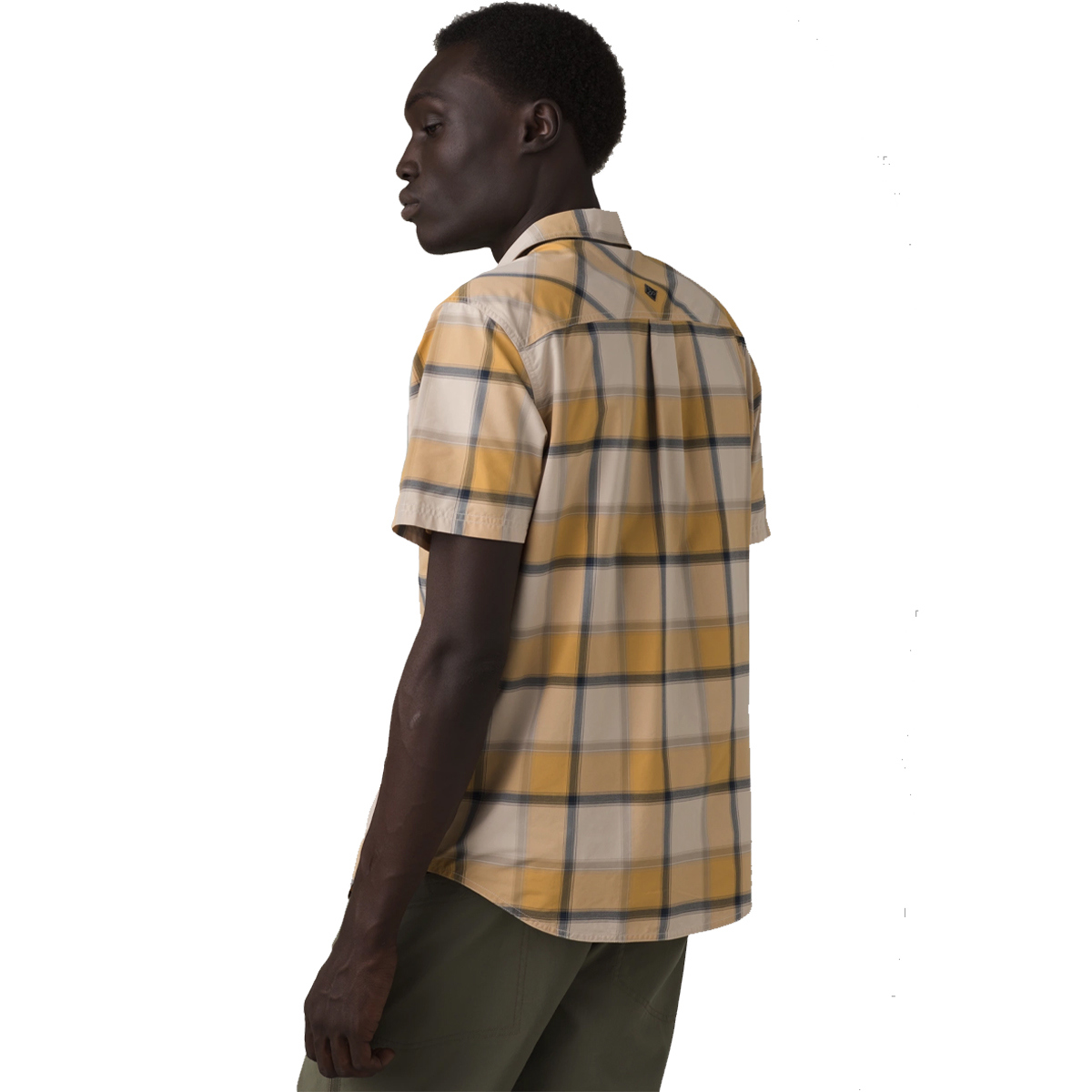 PrAna Cayman Plaid Shirt for Men Stone Large product image