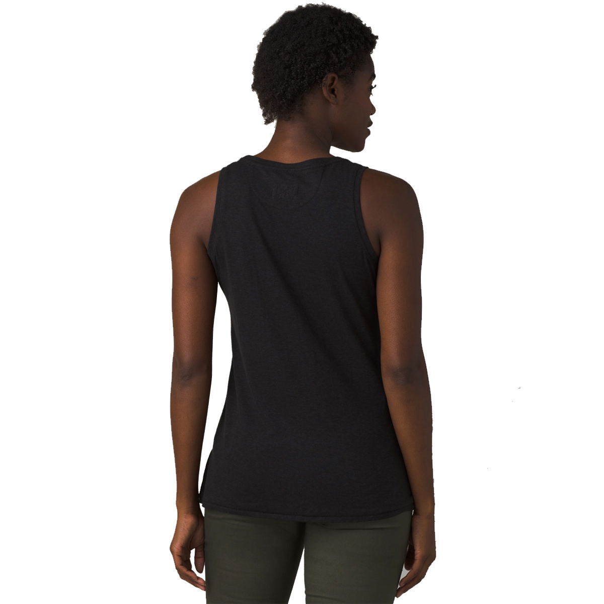 Prana Cozy Up Tank for Women Black Large product image