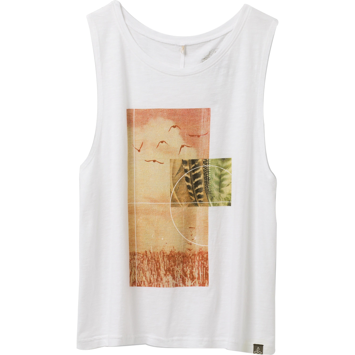 PrAna Chez Tank for Women White Feather Medium product image