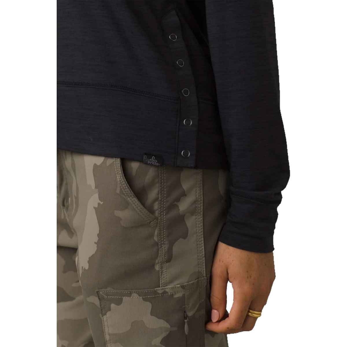 PrAna Sol Protect Top for Women Medium Black product image