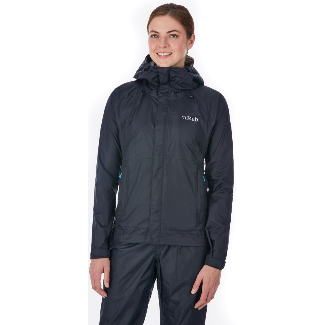 Rab Downpour Jacket for Women 16 BLACK product image