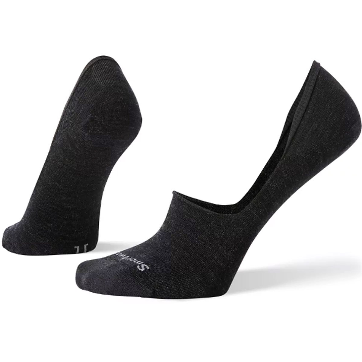 SmartWool Hide and Seek No Show Socks for Women, 2-Pack Small Charcoal product image