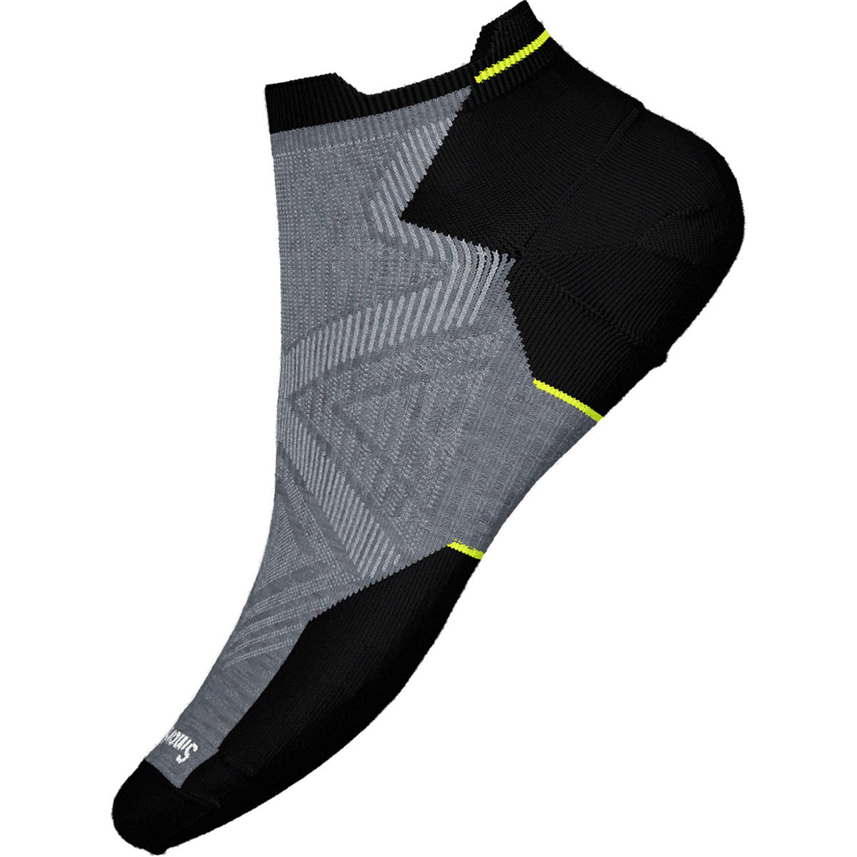 Smartwool Run Targeted Cushion Low Ankle Socks for Men Medium Gray Medium product image
