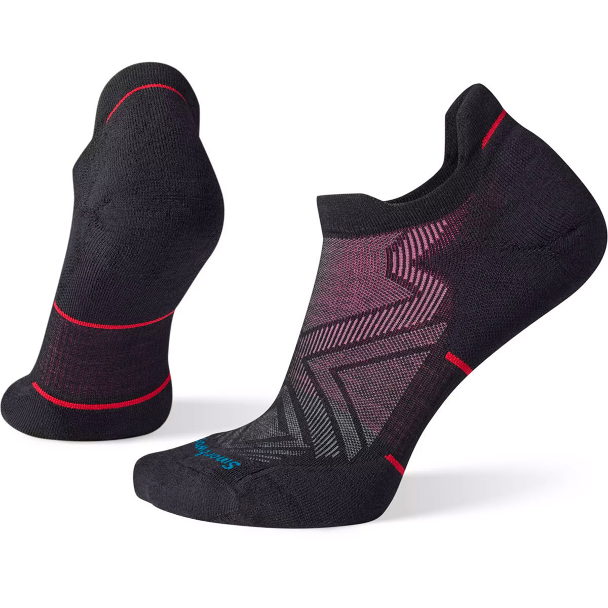 Smartwool Run Targeted Cushion Low Ankle Socks for Women Small Black product image