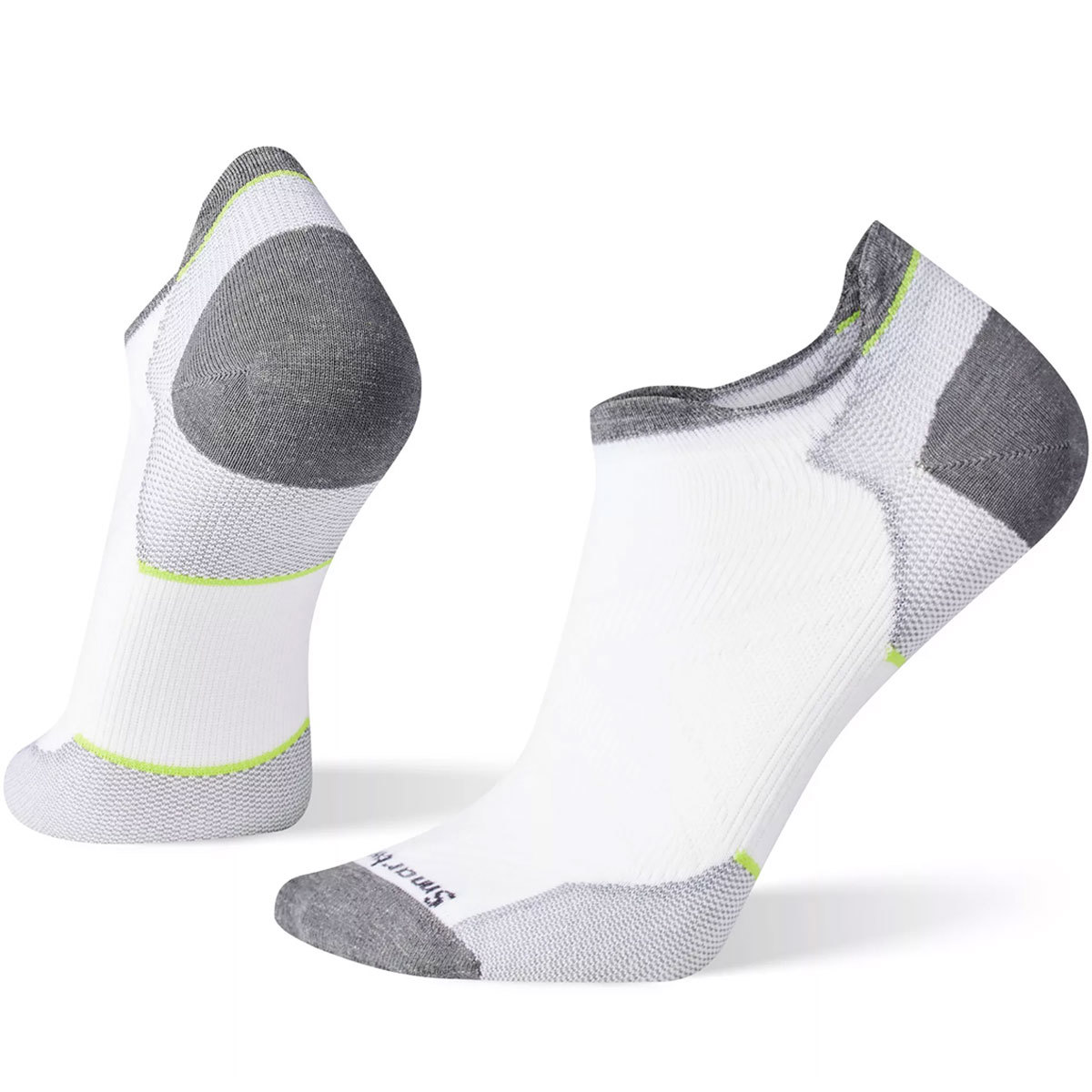 Smartwool Run Zero Cushion Low Ankle Socks for Men Medium White product image