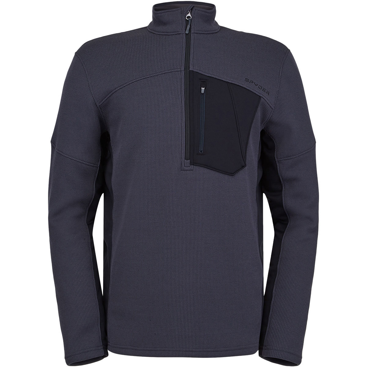 Spyder Bandit Half Zip Jacket for Men Ebony XX-Large product image