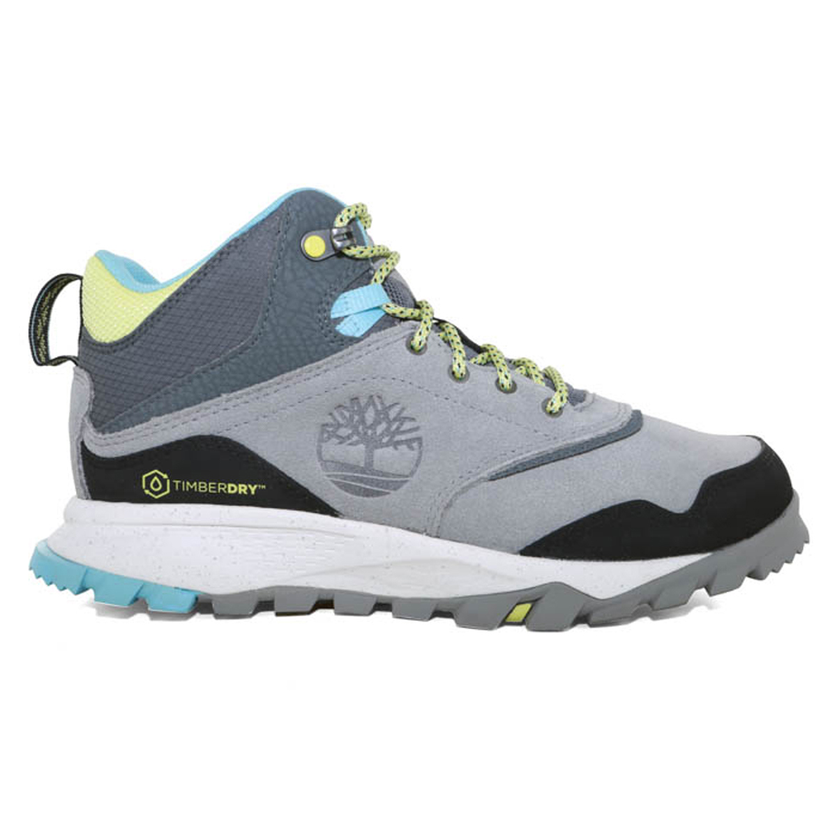 Timberland Garrison Trail Waterproof Mid Hiker Boots for Women 8.5 Medium Grey Suede product image