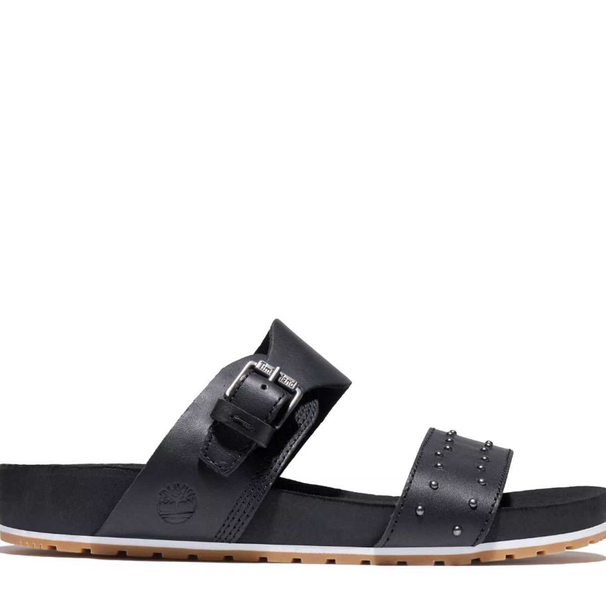 Timberland Malibu Wave Slide for Women Black Full-Grain/Studs 7.5 product image
