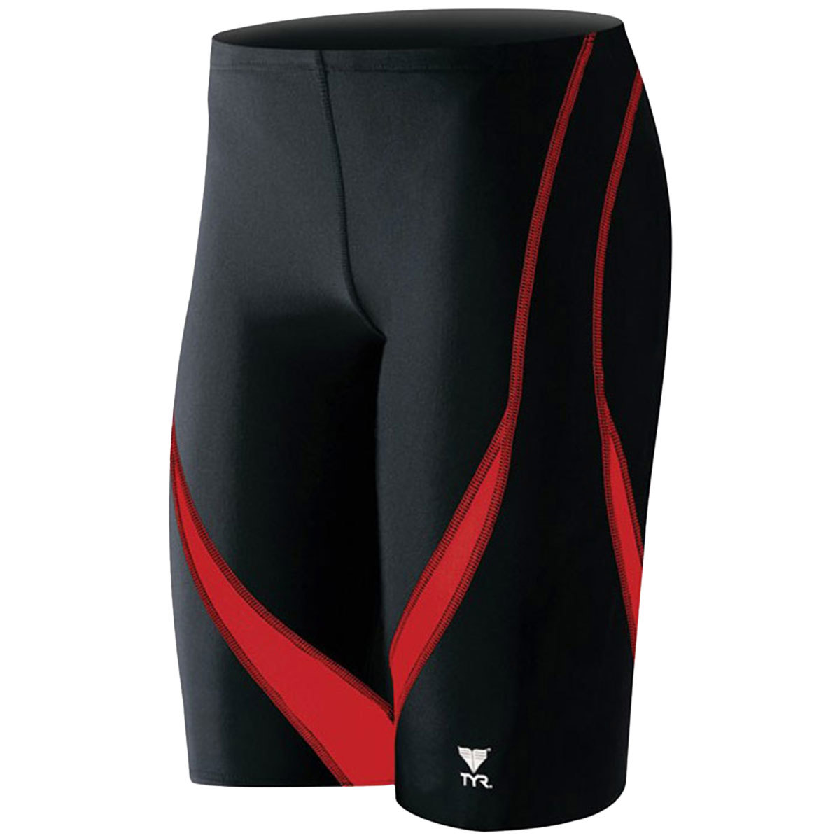 TYR Alliance Splice Jammer Men's Swimsuit 28 Black/Red product image