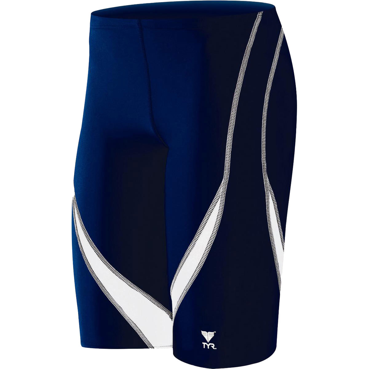 TYR Alliance Splice Jammer Men's Swimsuit 34 Navy/White product image