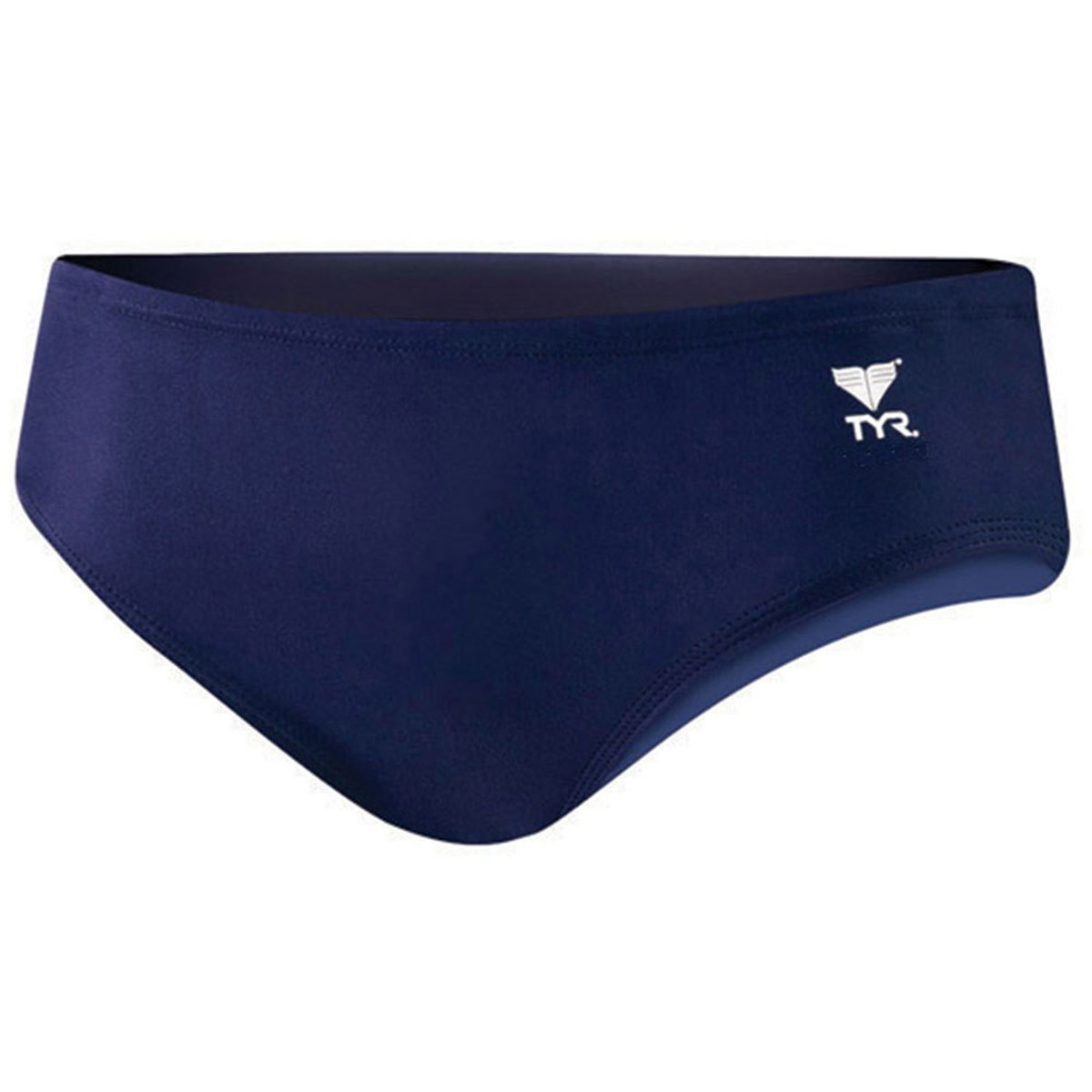 TYReco Solid Racer Men's Swim Briefs 36 Navy product image