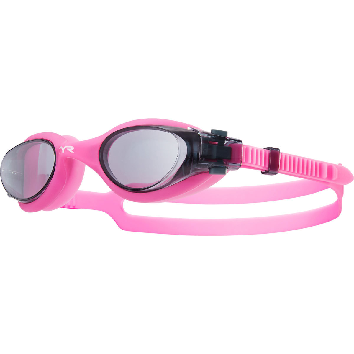 TYR Vesi Women's Swim Goggles Smoke/Pink product image