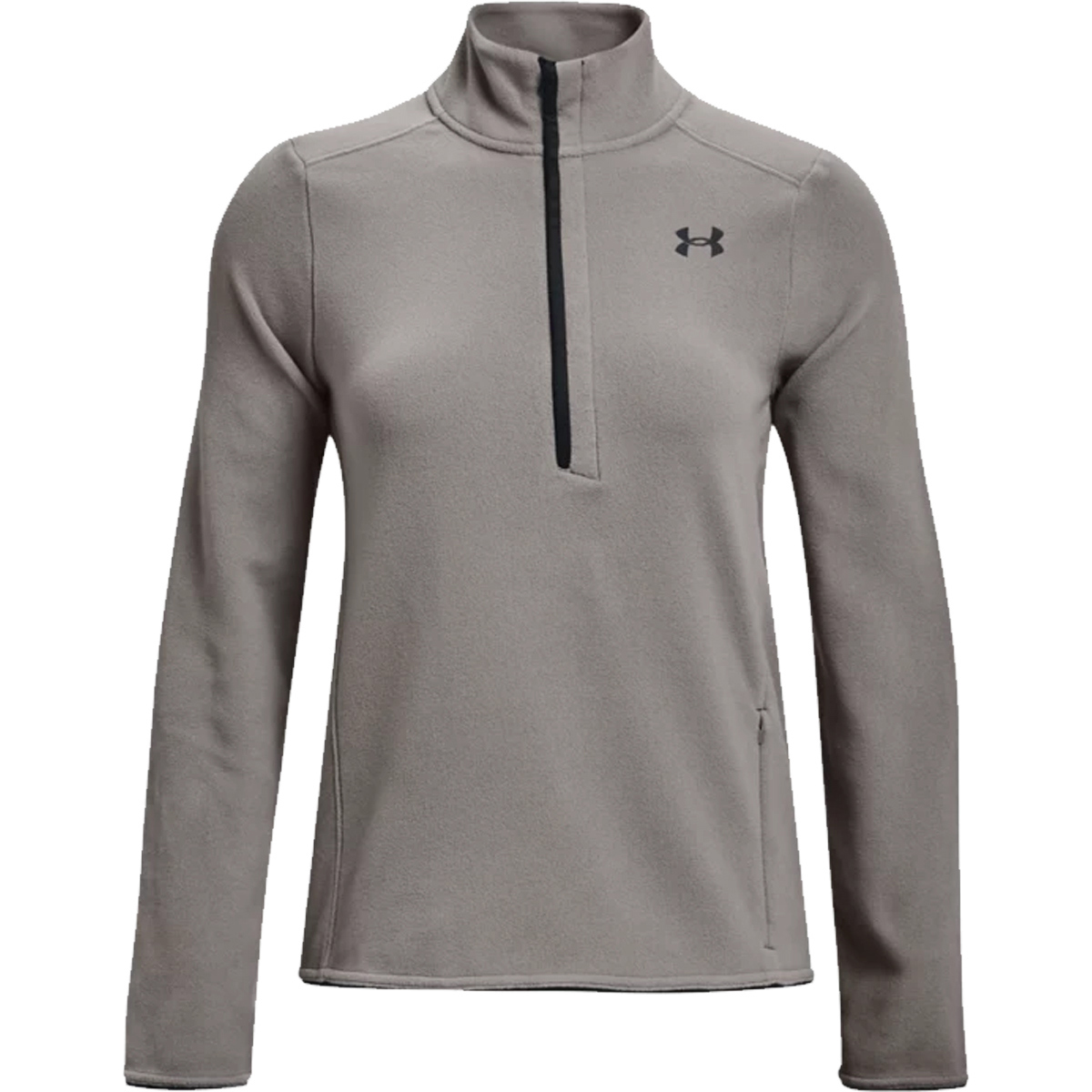 Under Armour UA Polartec Forge 1/4 Zip Jacket for Women Small Concrete product image