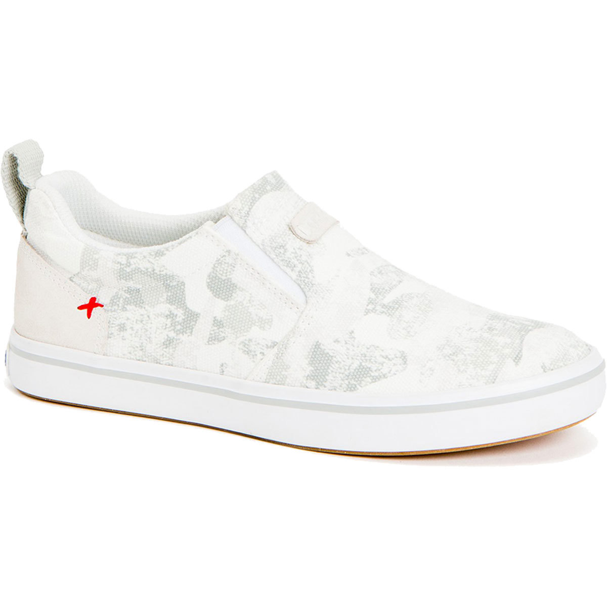 XtraTuf Sharkbyte Canvas Deck Shoe for Women 9 White Camo product image